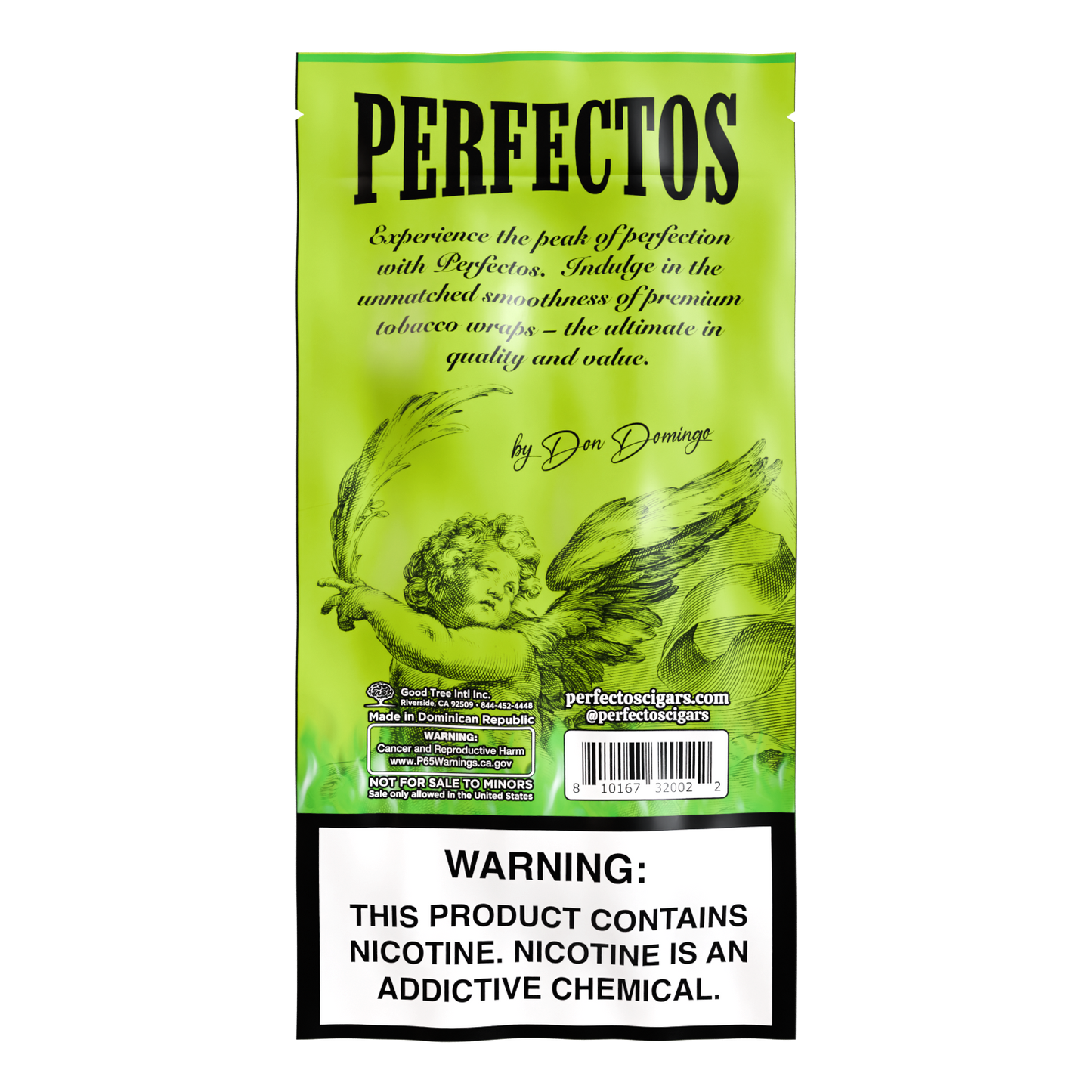 2 Cigar Leaf Wraps - Green River - Display Box - 20 Units Per Display