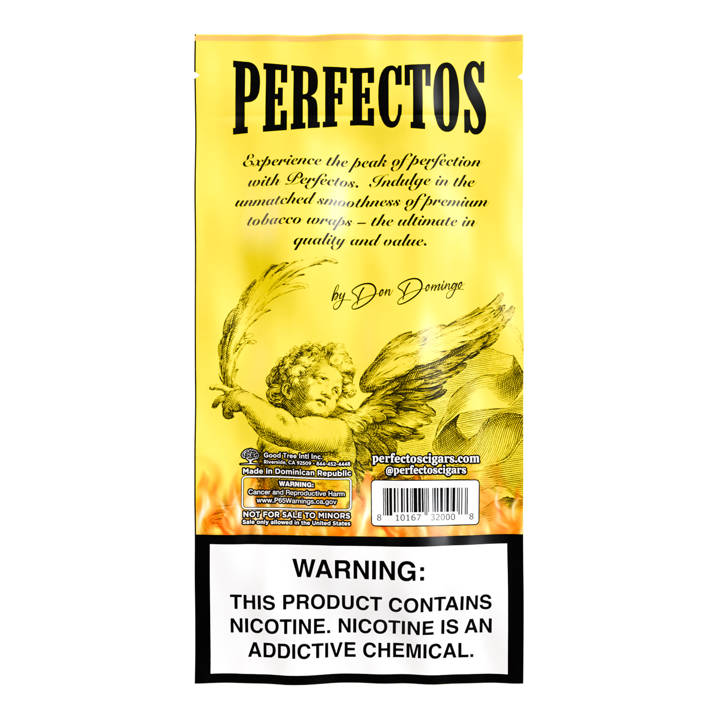 2 Cigar Leaf Wraps - Yellow Gold