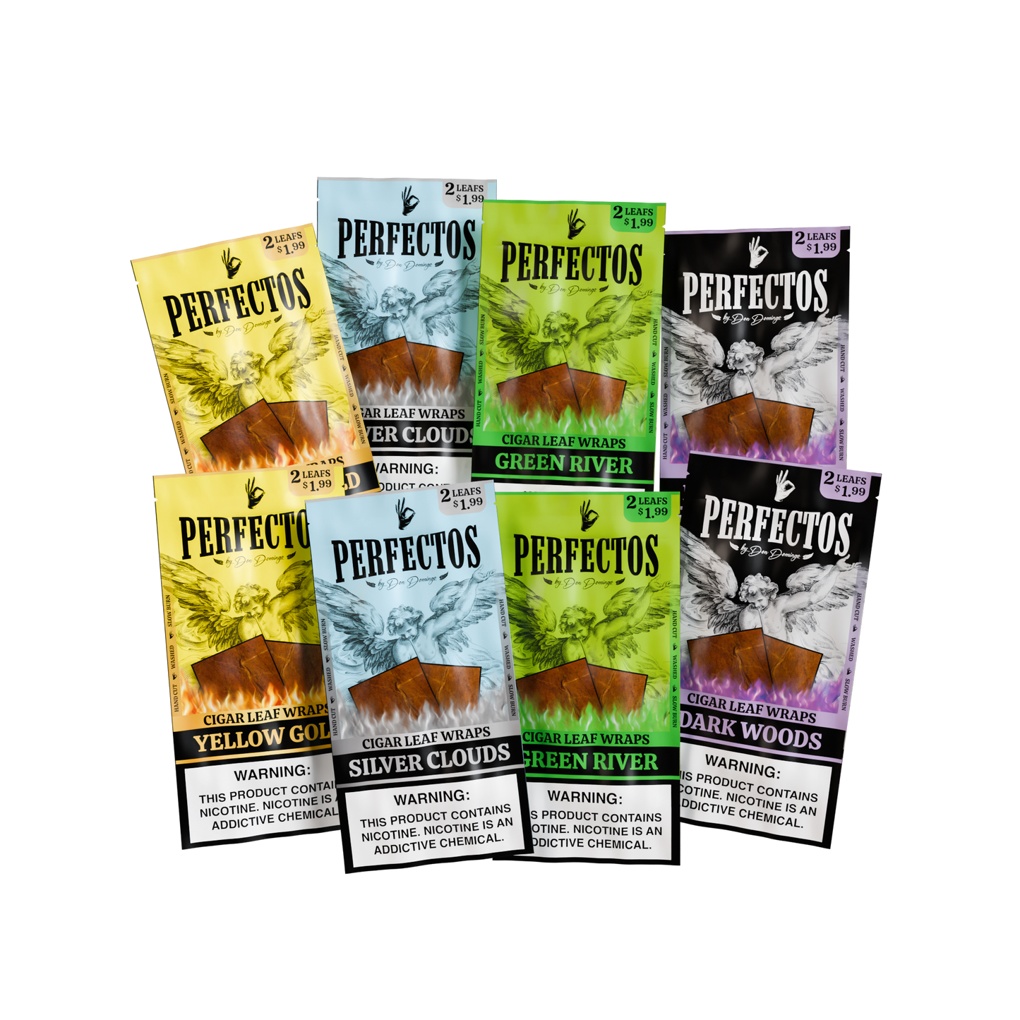 Sampler Pack - 16 Wraps Total